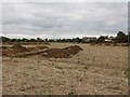 Trenches towards the lane