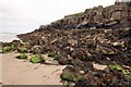 Collapsed sea cliff at Traeth Lligwy