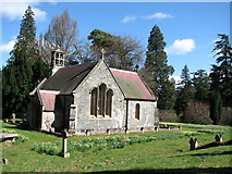 NT1635 : Chapel at Dawyck Botanical Garden by Mark Hope