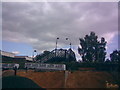 Barkingside station footbridge from Thames Building Supplies