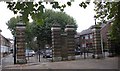 Gomm Gates (4 of 6) to Southwark Park, Rotherhithe, London, SE16