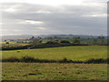 Fields between Rockbeare and Exeter Airport, looking west