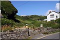 Looking along the hillside towards Treknow