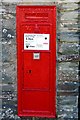 Victorian postbox at Tintagel