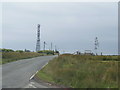 Masts on Manmoel common