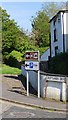 Tourist information signs, Croftlands Drive, Ravenglass