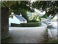 Cottage in Luss, viewed  from Rescue Boat Station