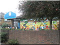 Mural at Hambrough Primary School