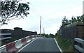 Road Bridge over Railway line at West Hewish