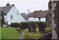 Church path at Elham, Kent