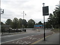 Approaching the Bridge Road Roundabout