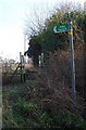 Footpath signposted off Mayton Lane