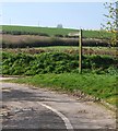 Signpost to Coombe Keynes