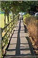 Footpath to Hambleton Leisure Centre