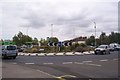 Roundabout on the A28 Sturry Road