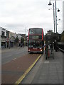 Hounslow bound bus in The Green