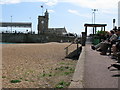 TR3140 : View along promenade to the start of Prince of Wales pier by Nick Smith