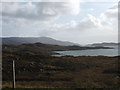 Distant view of bridge to Scalpay