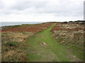 SS4585 : Coast path at Overton by Hugh Venables