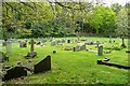 Cemetery in the woods