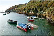 SM7423 : Looking seaward from Porthclais harbour by Andy F