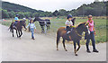 Equestrian ring at the Polmaily resort