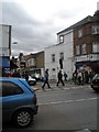 Looking across The Broadway towards Beechcroft Avenue