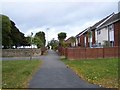 Footpath by East Ardsley Church