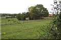 Former rifle range near Hampton Magna