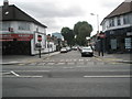 Looking from The Broadway down Ranelagh Road