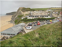 SW8464 : Watergate Bay Hotel by Philip Halling