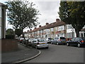 Looking back from Stanley Road into Alma Road