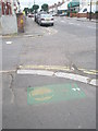 Sensible notice on the pavement in Beaconsfield Road