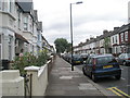 Looking northwards up West End Road