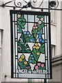 Sign for The Angel in the Fields, 37 Thayer Street, W1