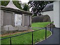 Large tombs in the churchyard of Downpatrick