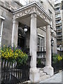 TQ2881 : The entrance to Chandos House, 2 Queen Anne Street, W1 by Mike Quinn