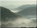 Teme Valley in the Autumn mist