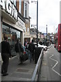 Approaching the junction of Avenue  Road  and the High Street