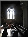 Latticed Window, the South Aisle, All Saints Church at Marsworth