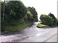 The upper section of Racecourse Hill viewed across the Killough Road