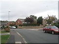 Approaching the junction of The Ridings and Egan Close