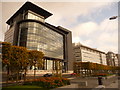 Glasgow: new offices and square trees on Broomielaw