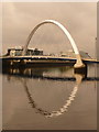 NS5765 : Glasgow: the Clyde Arc by Chris Downer