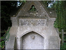 SK9214 : Inscription on the Drinking Fountain, Greetham by Stephen Armstrong