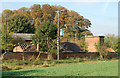 Derelict buildings north of Hunningham