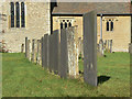 SK7149 : Gravestones at Bleasby by Alan Murray-Rust
