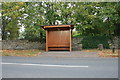 SP2704 : Bus shelter in Alvescot by andrew auger