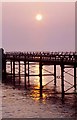 SZ3287 : The pier at Totland Bay by Steve Daniels
