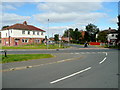 Road junction in Sherrard